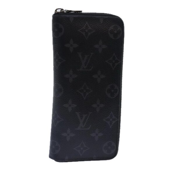Louis Vuitton Handbags - LOUIS VUITTON Monogram Eclipse Zippy Wallet Vertical Wallet M62295 Auth 89056